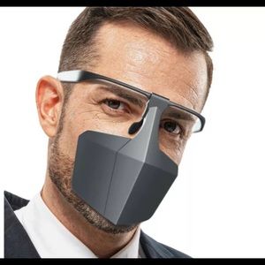 Mask Face Shield Sports Running Yoga Light Plastic